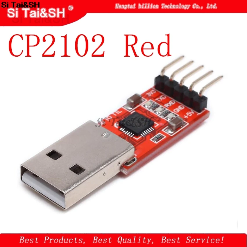 1pcs/lot ATMEGA328P Pro Mini 328 Mini ATMEGA328 3.3V/8MHZ 5V/16MHz for Arduino - Цвет: CP2102 Red