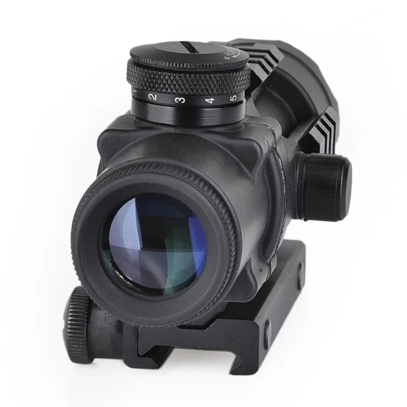 

SEIGNEER Tactical 4x32 red/green Illumination Compact Scope without fiber optic sight base weaver/picatinny base rail