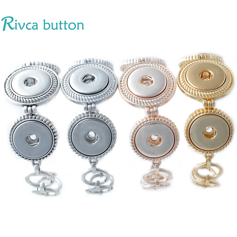 

P00685 Snap Button Bracelet&Bangles Newest Design Snap Button Zinc Alloy Charm Bangles 18mm Rivca Snap Button Jewelry