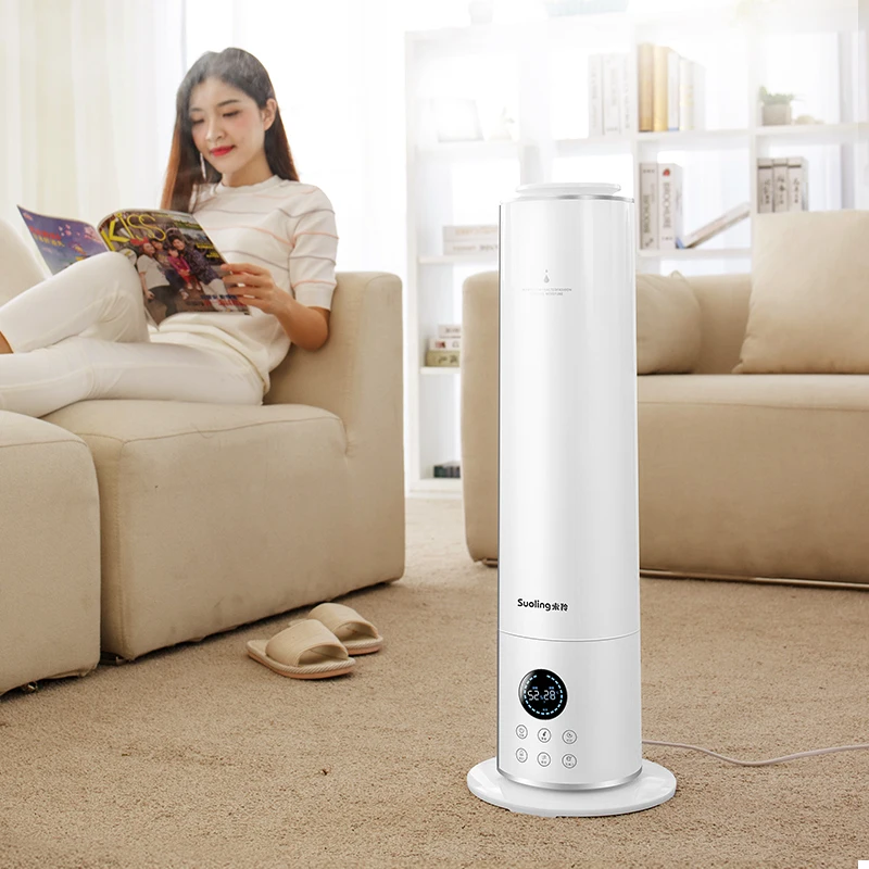 

220V 2 Color Available Air Purifier Humidifier 9L Aromatherapy Oil Function Household Constant Humidity Air Humidifier EU/AU/UK