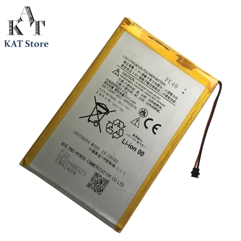 Аккумулятор FC40 2315 мАч для телефона Motorola Moto G 3rd G3 XT1540 XT1541 XT1543 XT1548 XT1550 XT1557 сменный