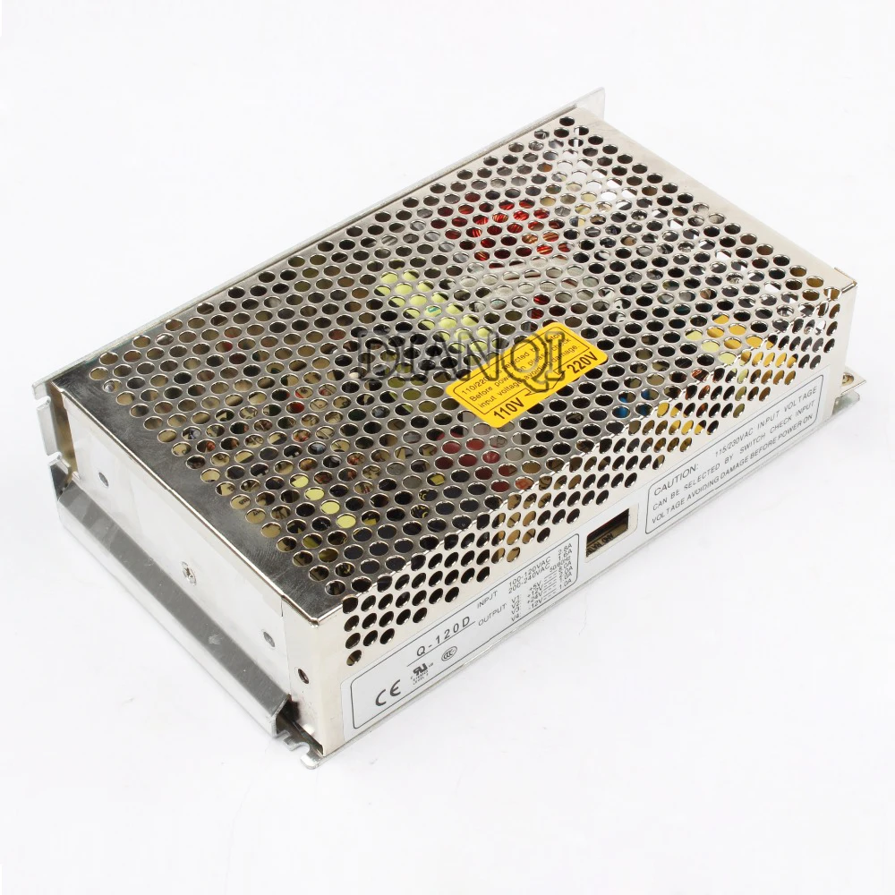 DIANQI Q-120D 5 V 12 V 24 V-12 V Quad ausgang Schalt netzteil Q-120B 5 V 12 v-5 V-12 V ac dc konverter Q-120C 5 V 15 V-5 V-15 V DIANQI Q-120D 5 V 12 V 24 V-12 V Quad ausgang Schalt netzteil Q-120B 5 V 12 v-5 V-12 V ac dc konverter Q-120C 5 V 15 V-5 V-15 V