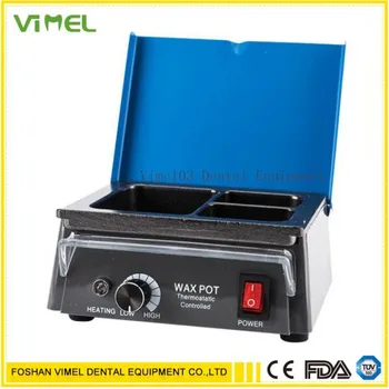 

Good Quality 2017 New Arrival Dental Lab Wax Pot with 3 Slots/ Dental Melting Wax Port