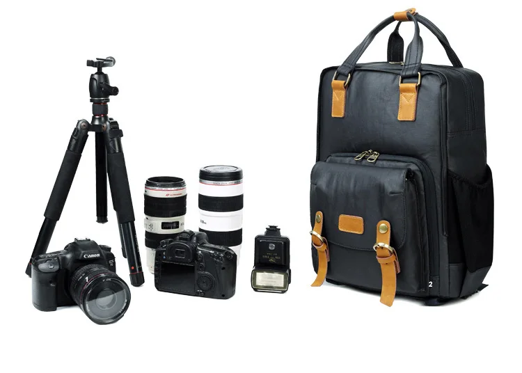 Novo profissional simples anti-roubo à prova dslr
