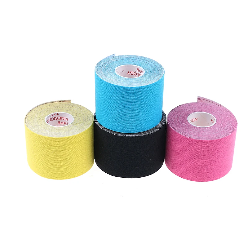 Tape Muscle Bandage Sports Tape Roll Cotton Elastic Adhesive Strain