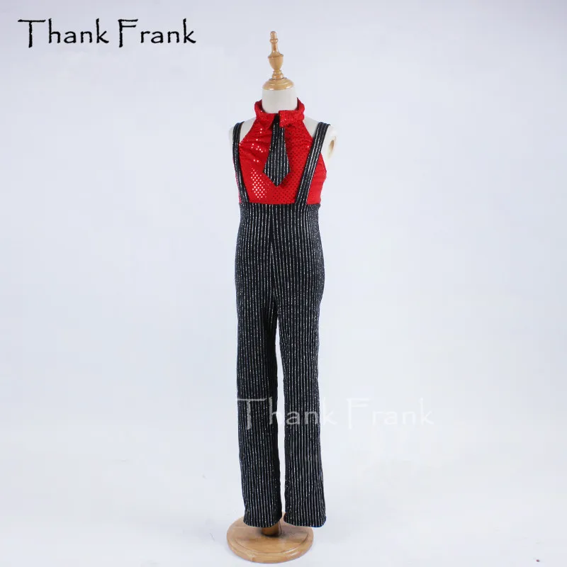 

New Design Latin Modern Dance Costume With Suspenders Thank Frank C405