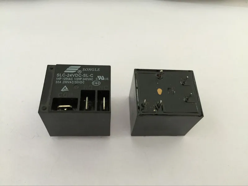 1 шт. T91 SLC-05VDC-SL-C SLC-12VDC-SL-C SLC-24VDC-SL-C черный Электрический реле мощности PCB 30A 250VAC 5pin