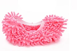 Для дома, ванной комнаты, для уборки пола, дешевая обувь, чехлы для уборки пола, многофункциональная Чистящая обувь для пола, 1 шт - Цвет: Pink
