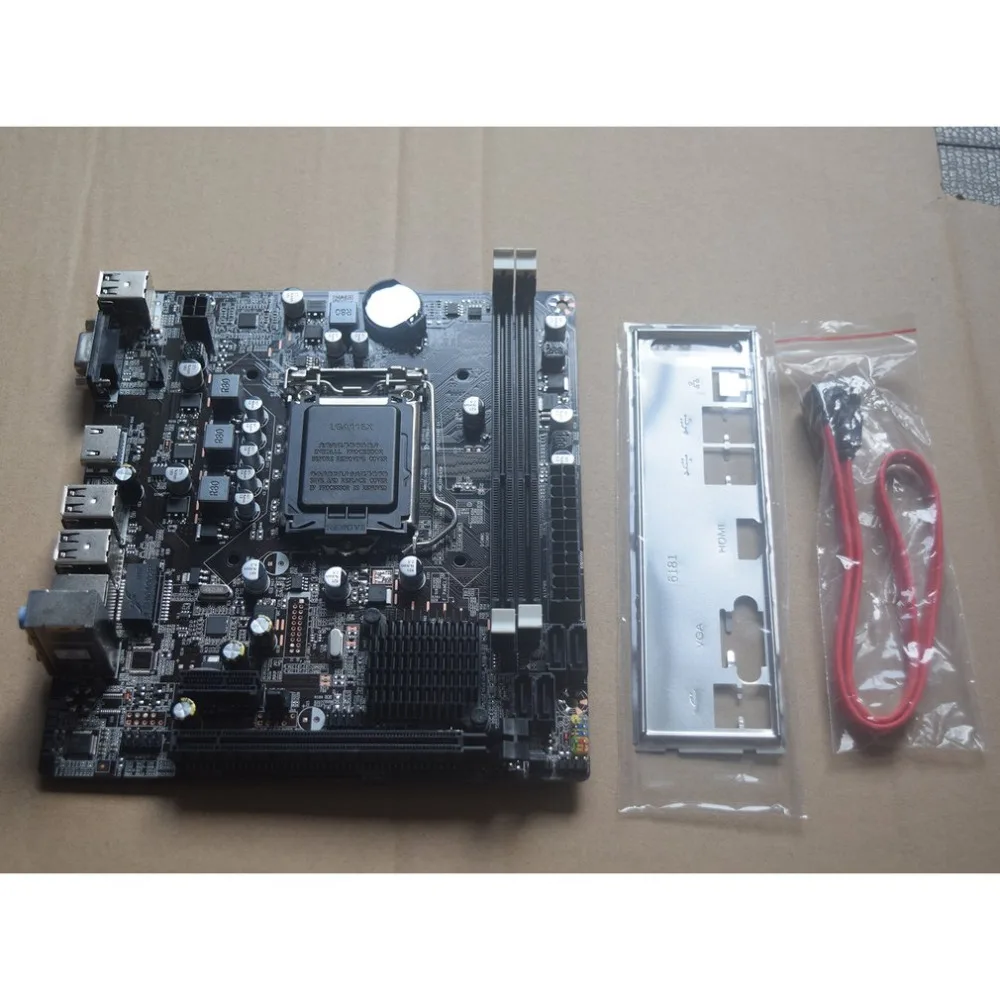 

Desktop Computer Mainboard Professional Motherboard CPU Interface LGA 1155 Durable SATA2.0 16GB 2 x DDR3 DIMMs with Intel B75