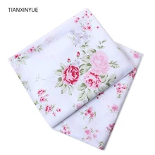TIANXINYUE flower meter fabric Cotton Fabric Printed Patchwork Fabric For Sewing Bedding Pillows Cushions cloth