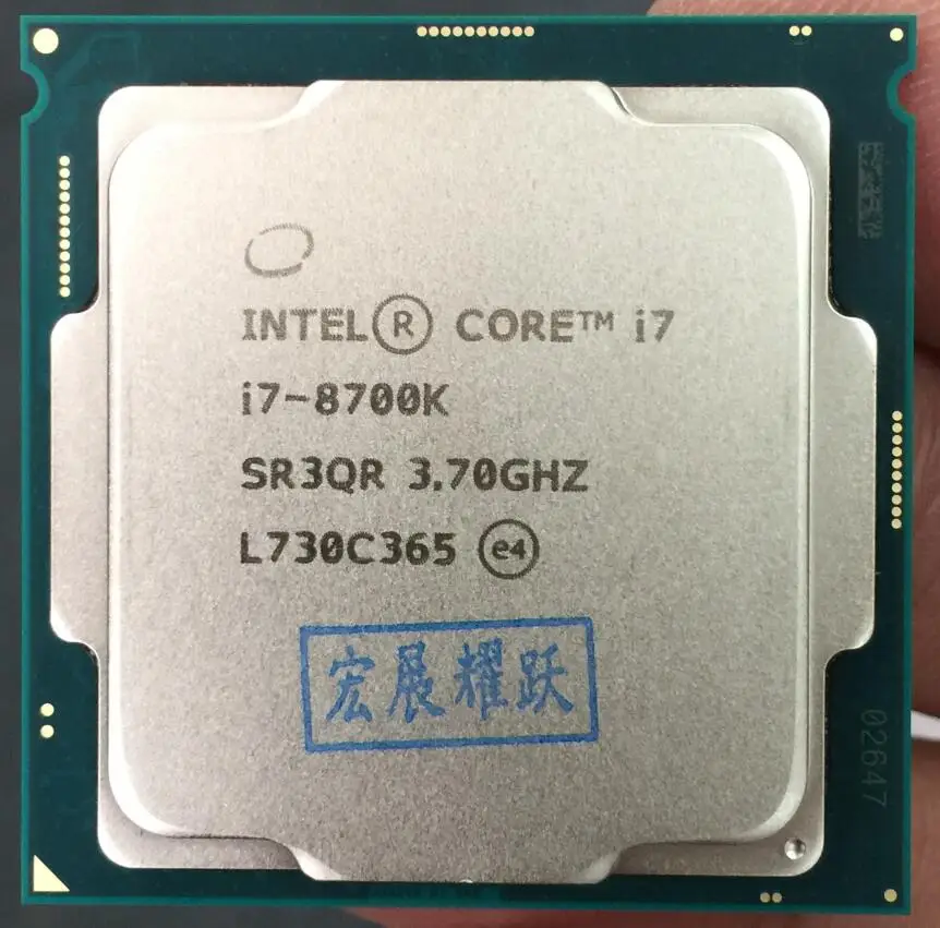 Intel Core 8 серии PC компьютер настольный процессор I7 8700 К 8700K Процессор LGA1151 шесть