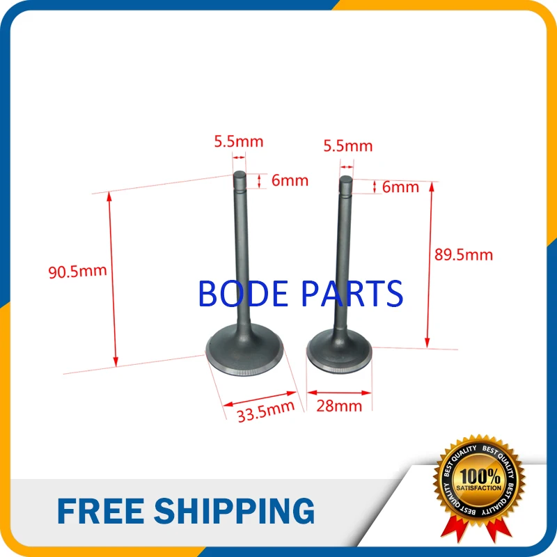 Buy PIT Bike Intake Valve Exhaust Valves for Zongshen