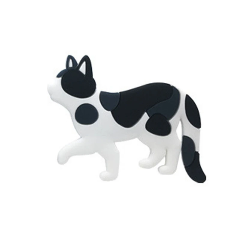 

Japanese Walking Cat Tail Refrigerator Magnet Hook Cute Cat Refrigerator Magnet Hanging Clasp Creative Cat Tail Foldable