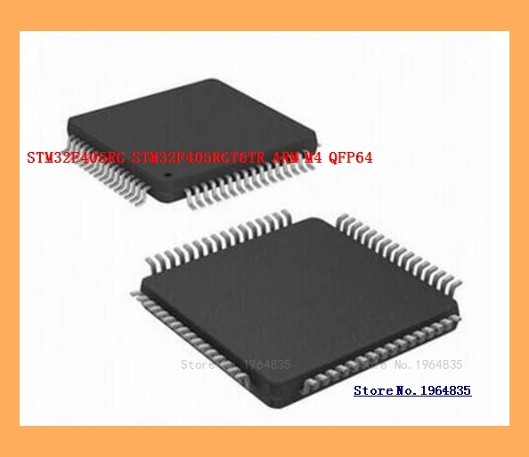 

STM32F405RG STM32F405RGT6TR M4 QFP64