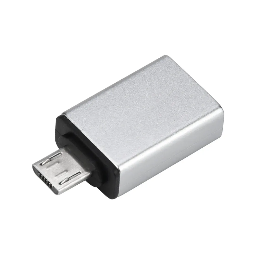 Адаптер конвертер Micro USB к USB OTG мини-адаптер конвертер для Android смартфонов конвертеры * 5