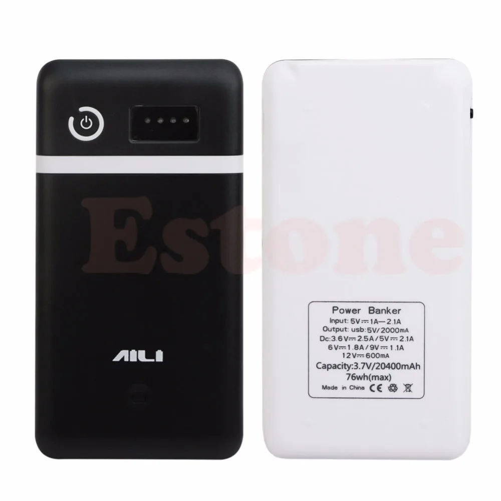 TCAM 3 6 V 5V 6V 9V 12V Мобильный блок питания USB 6x18650 Адаптер зарядного устройства|12v mobile
