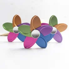 3 стиля Красочные ветряная мельница Спиннер для пальца гироспиннер для пальцев EDC снимает СДВГ аутизм стресс гироскоп Подарочные игрушки