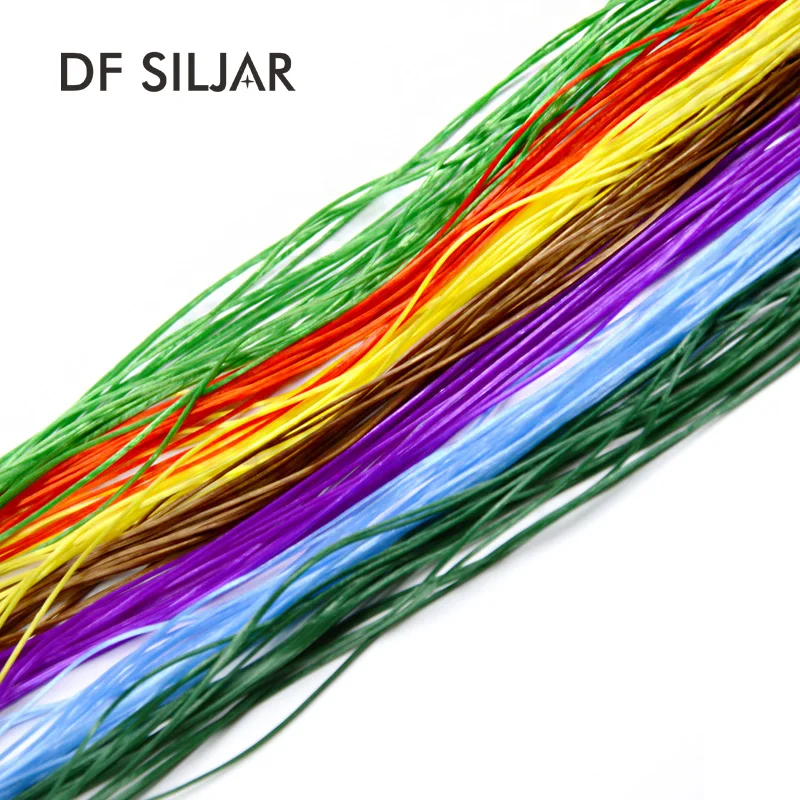 12colors 20meters/pack Strong Clear Rubber Flat Stretch Elastic String ...