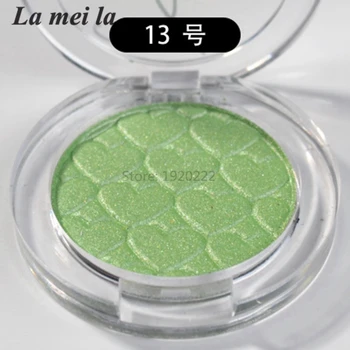 

Fashion Ladies Monochrome Eyeshadow Powder Shimmer Makeup Brush Light Green N13