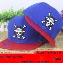 Аниме поштучно череп голова хлопок Бейсболка Шляпа От Солнца косплей подарок хип-хоп новая мода