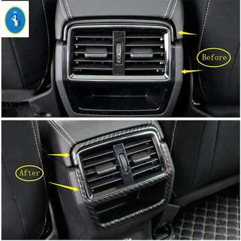 

Yimaautotrims Auto Accessory Rear Seat Armrest Box Air Conditioning AC Vent Cover Trim Fit For Skoda Kodiaq 2017 - 2020 ABS