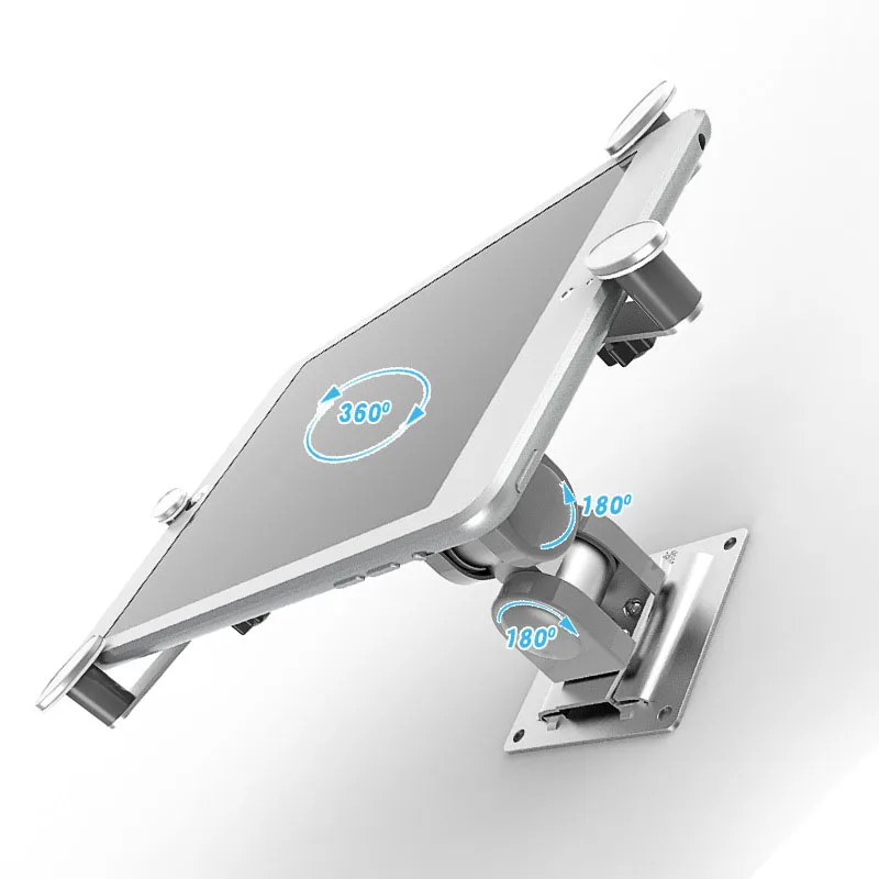 Планшет настенное крепление 4-12 дюймов универсальная и регулируемая настенная подвесная Скоба подставка держатель для iPad Air 2 Pro 11