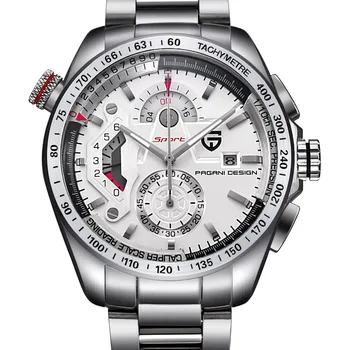 

Watches Men Luxury Brand PAGANI DESIGN Outdoor Sport Watch Japan Movement Quartz Watch Dive Full Steel Clocks relogio masculino
