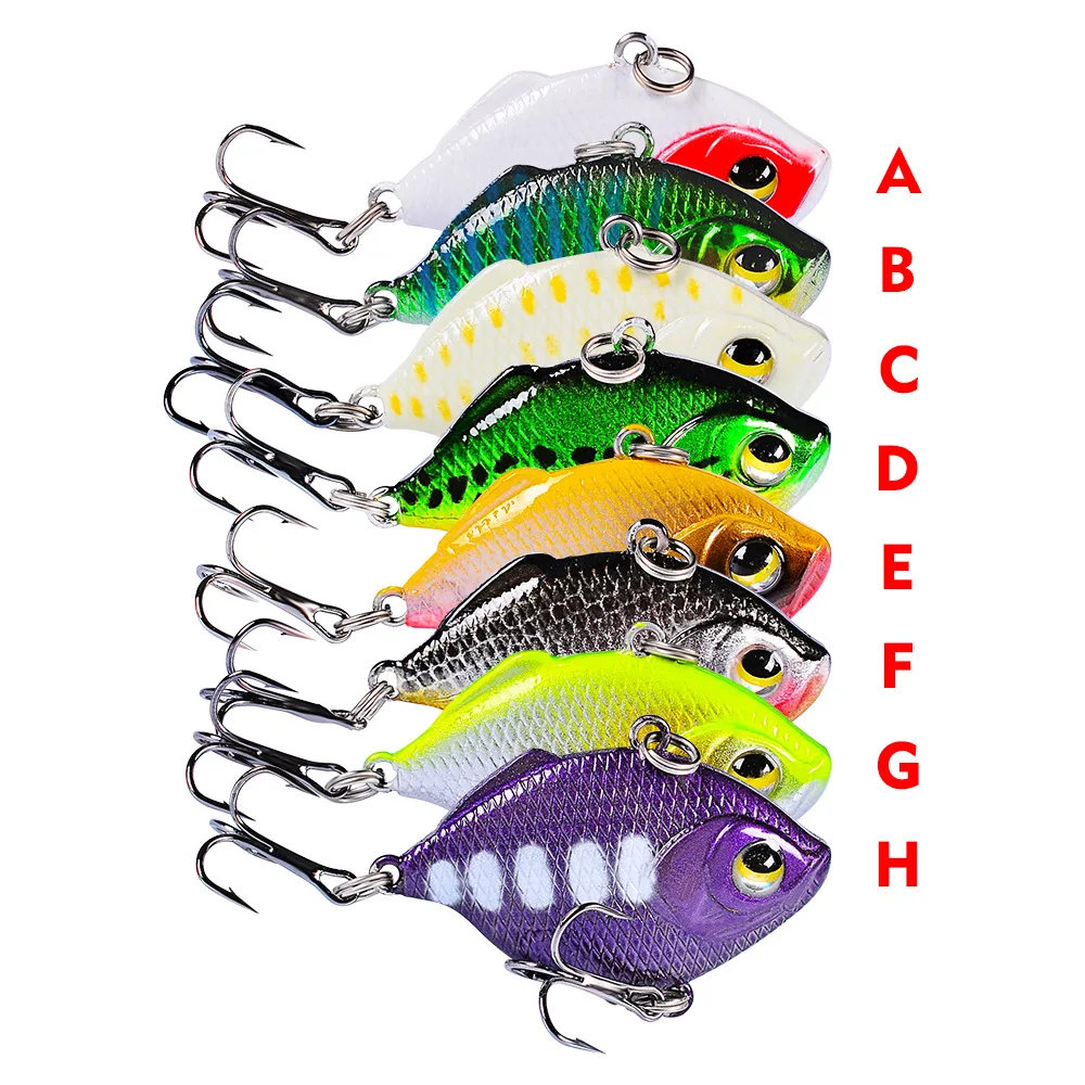 4 5 см/8 г Mezcla Pesca Verdes Minnow Crankbaits Поппер VIB приманка для рыбы воблеры набор Realista Cebo De