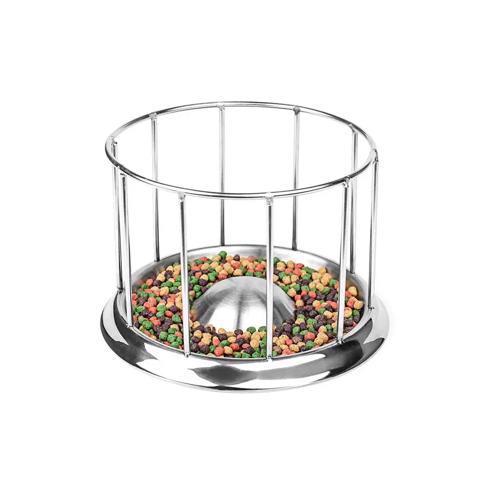 

LanLan Stainless Steel Pet Tortoise Food Bowl Turtle Water Food Tray Food Dispenser Feeding Tool-25