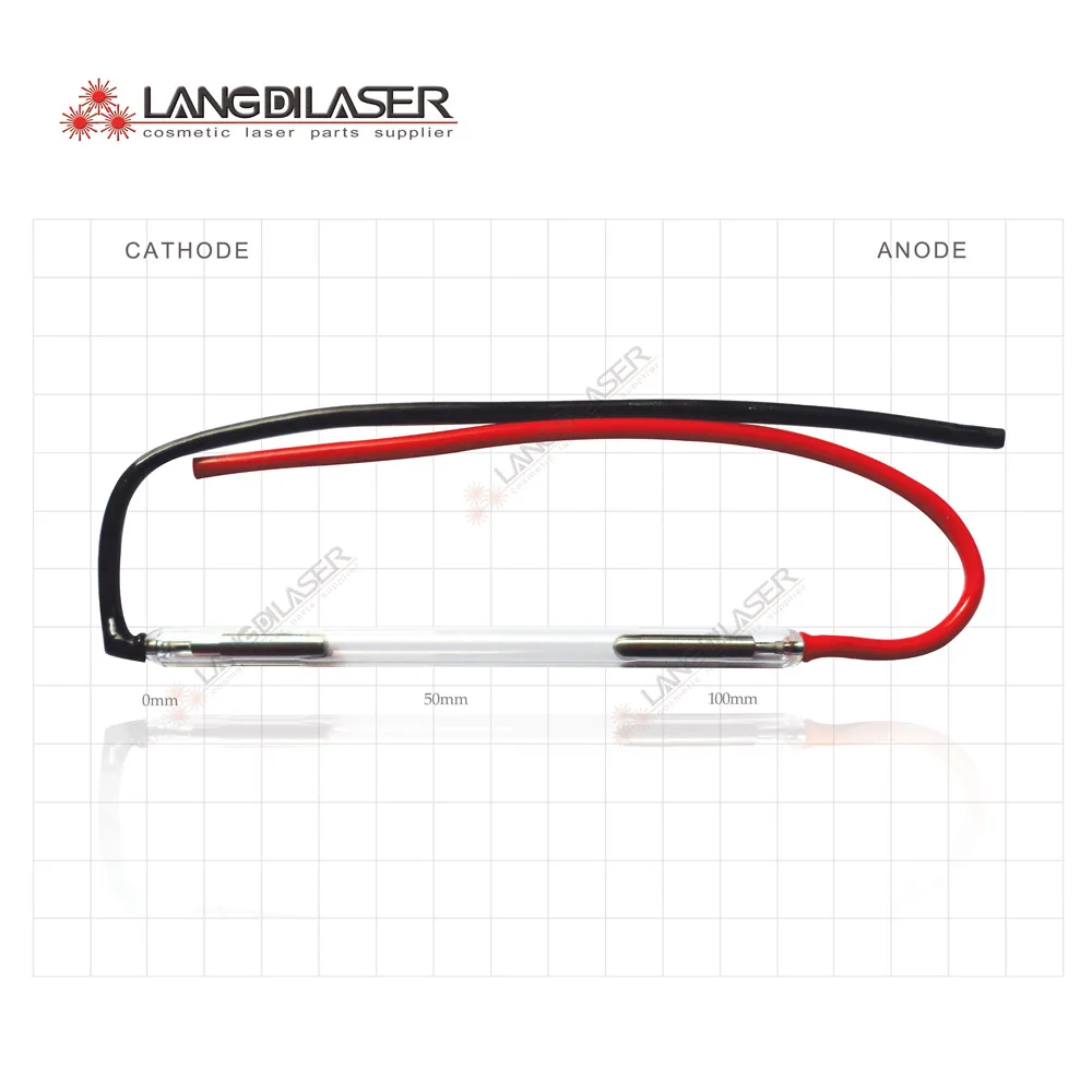 

ipl xenon flash lamp : 7*50*115F - cathode bend ( 5 pieces order ) , Lamp:F1404A , IPL Lamp for keslaser head piece