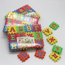 Russian alphabet letter toys Kids baby puzzle mats 55 * 55MM carpet babies 33PCS Russian Language foam learning toy