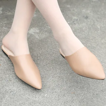 

Slippers Pointed Chaussures Femme Platform Half Pack Sandals Women Sandals Flip Flop Slippers Shoes Women 2019 Summer Zapatilla