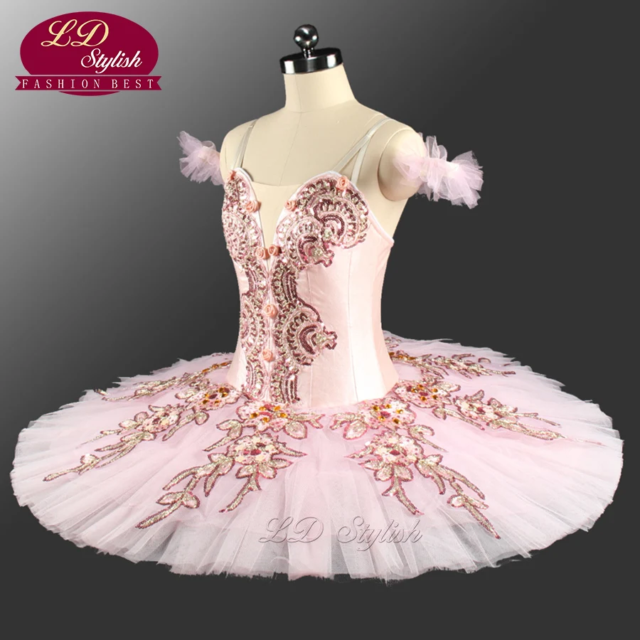 Фея Драже Classcial костюм с юбкой-пачкой производительность YAGP юбка-пачка для соревнований костюмы для девочек розовые балетные пачки LD0062