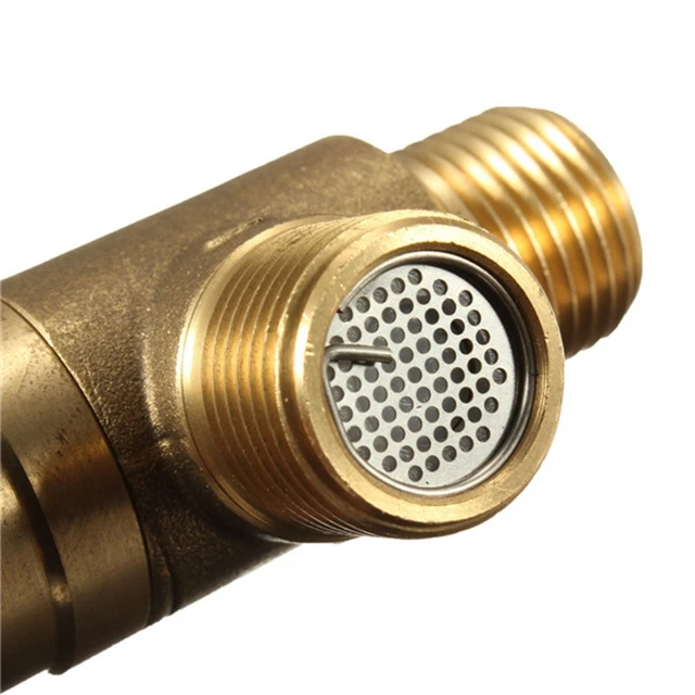 Brass Thermostatic Mixing Valve  Constant Water Temperature Shower Faucet Valve Thermostat Bathroom Kitchen Faucet Valve