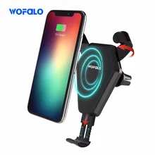 

car qi fast wireless charger wireless cell phone fast charge wireless charging stand for iphone Xs 8 samsung galaxy s8 s7 edge