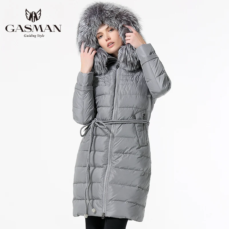 Épaississement Col Plus Réel Gris Veste Capuchon Fourrure Marque Long Et Manteau Hiver 5xl New De Taille Parka La Vers À 2017 Le Bas Avec Femmes 6x qTRaPw0P