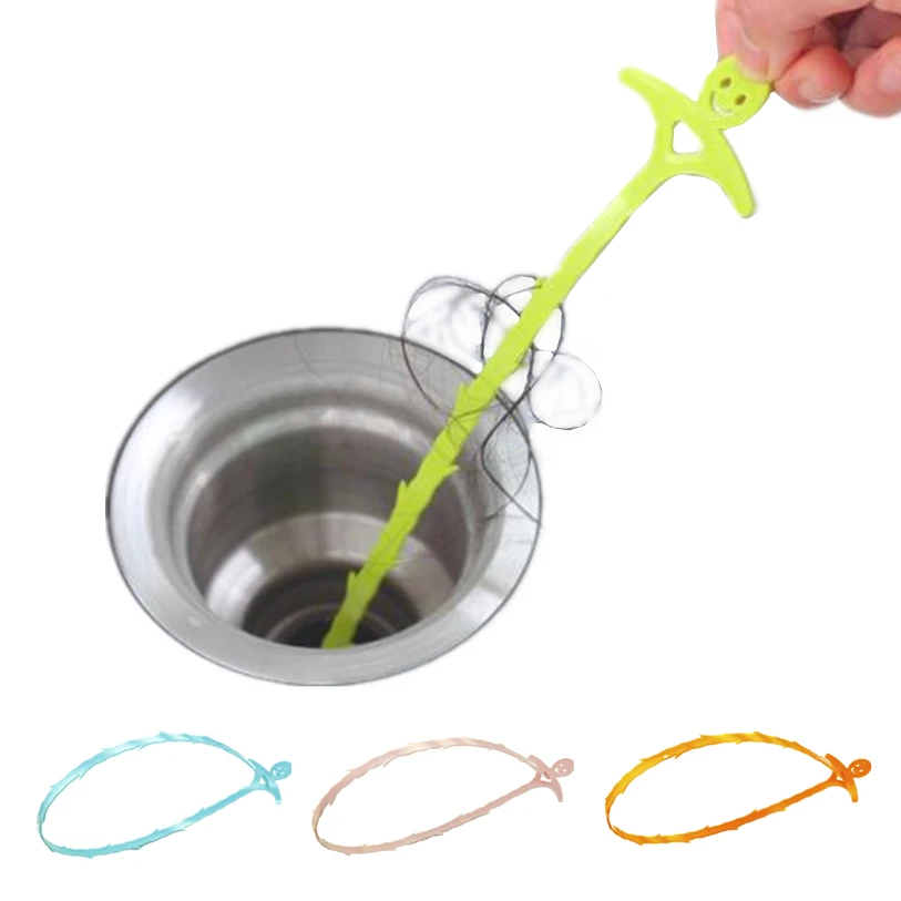 

Sink Cleaning Tools Pipeline Dredge Sink Clogged Hair Cleaner Hook Hose Pipe Sewer Cleaner Kitchen Bathroom Tools #F#40FB5