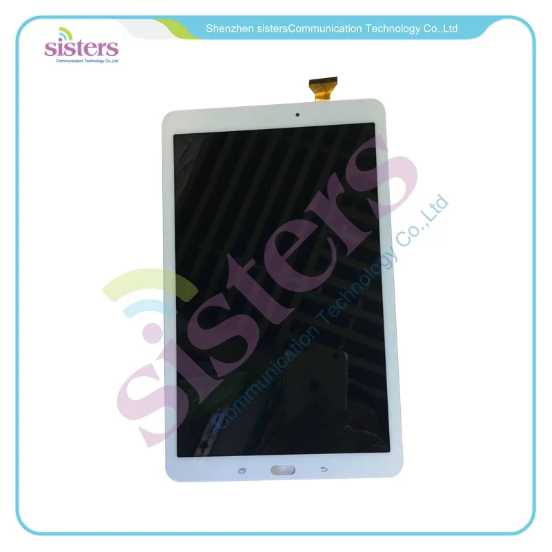 For Samsung Galaxy Tab E 9.6 SM-T560 T560 T561 LCD Display Panel With Touch Screen Digitizer Assembly Original Replacement Parts white black blue lcd display touch screen digitizer full assembly replacement parts for samsung galaxy s4 i9500 i9505