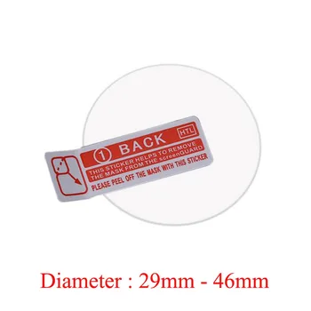 

Round Tempered Glass Protective Film For Samsung Galaxy Huawei GT Garmin Amazfit LG Fossil Suunto Watch Screen Protector Cover