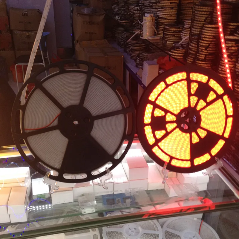 Гибкая Водонепроницаемая светодиодная лента SMD 5050 60led s/M 1200led s 20 м/рулон|horse race|smd