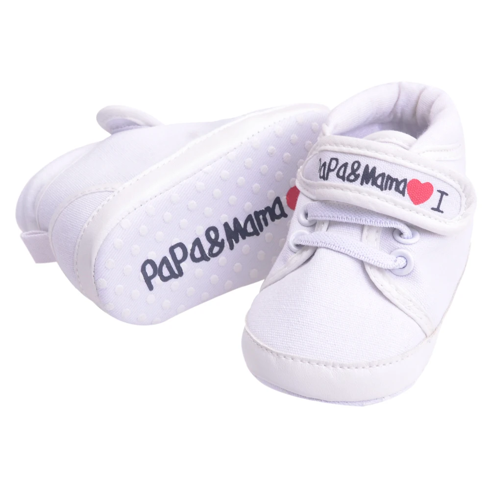 

Cute Infant Footwear For Newborns Pre-walking Crib Toddler Canvas Baby Shoe Boys Girls Anti-Slip Childish Soft Sole Kid Moccasin