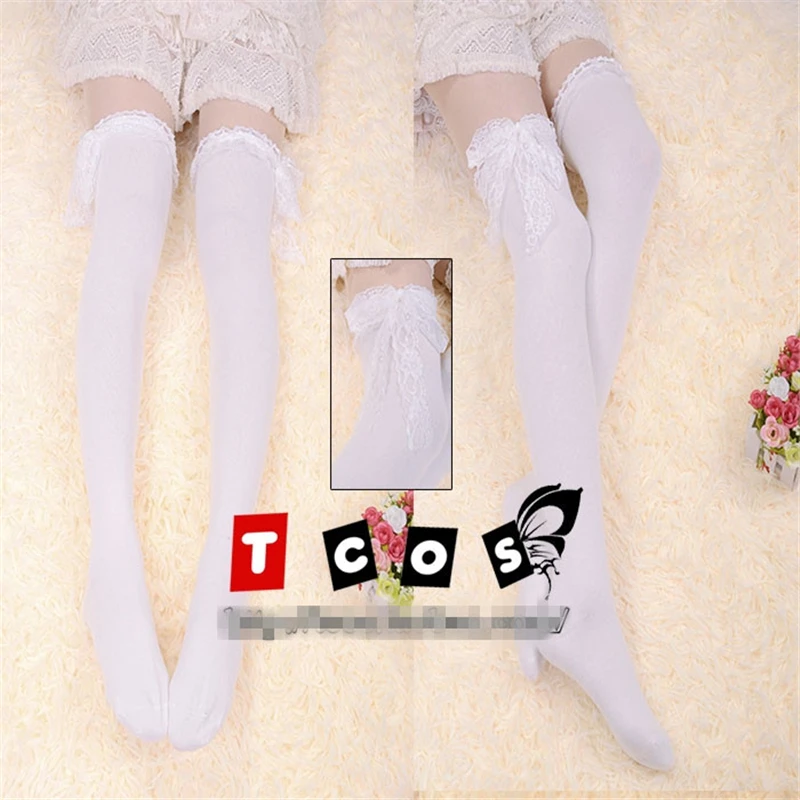 

Lolita Socks Anime Hatsune Miku Cosplay Socks Long Socks Girl's Cosplay Stockings H