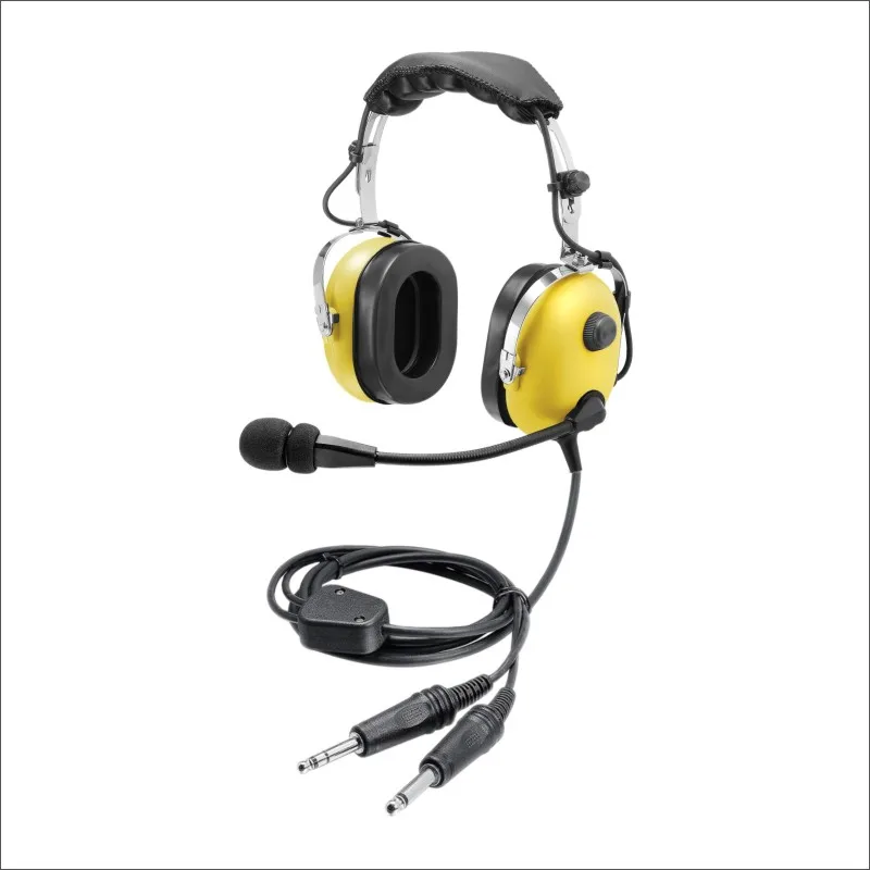 Aviation Antinoise Headphone / Headset RAN 1000A With Pink red Green