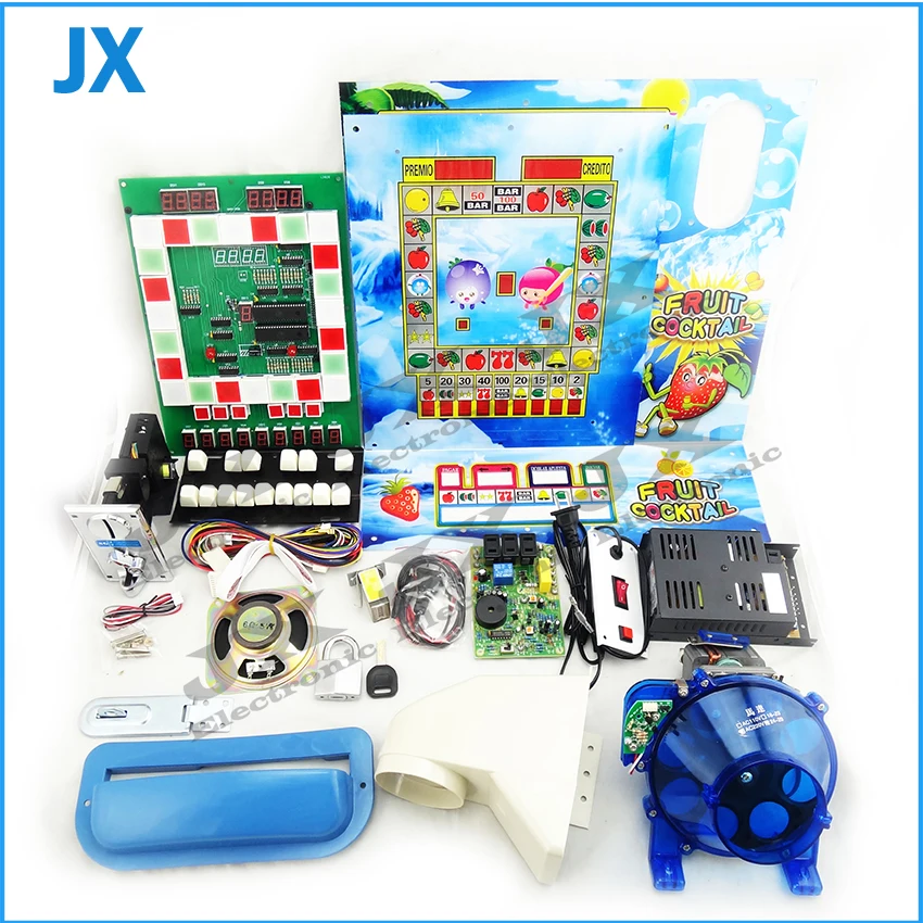

Mario game kit/arcade bundles package with mario game PCB power supply hopper key board harness for coin operated game machine