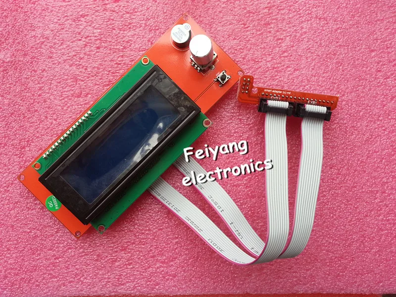 Promotion 3D Printer Kit Reprap Smart 3D Printer Parts Controller Display Reprap Ramps 1.4 2004 LCD LCD 2004 Control