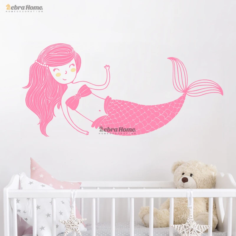 Buy Mermaid Wall Decal Wall Stickers for Kids Room