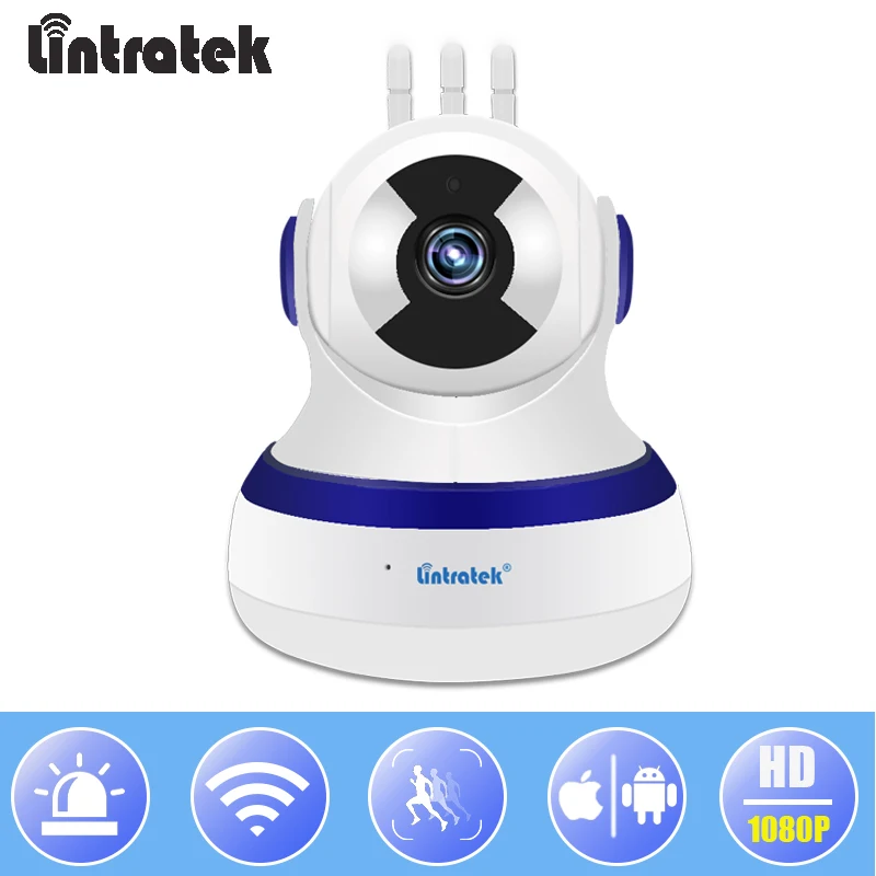 

Lintratek Wireless HD 1080P Security IP Camera Wifi Serveillance Mini CCTV Cloud Storage Camera Onvif Home Wi-fi Baby#48