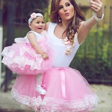 Милые короткие платья с цветочным узором для девочек, фатиновое кружевное детское бальное платье для свадебной вечеринки, Pagenat