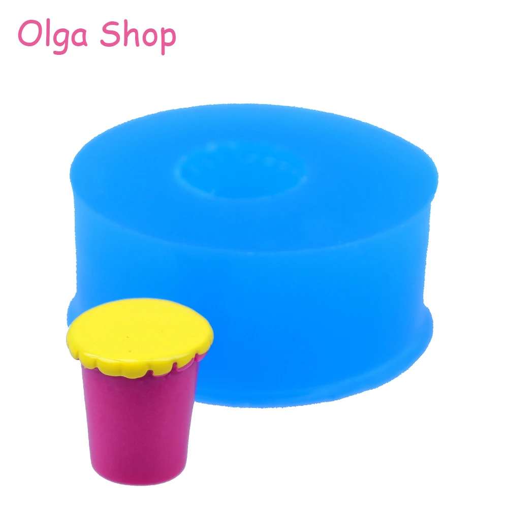 

FYL361 12.3mm 3D Mini Drink Cup Silicone Mold - Miniature Food, Fondant, Sugarcraft, Resin Fimo Clay, Gum Paste, Candle Molds