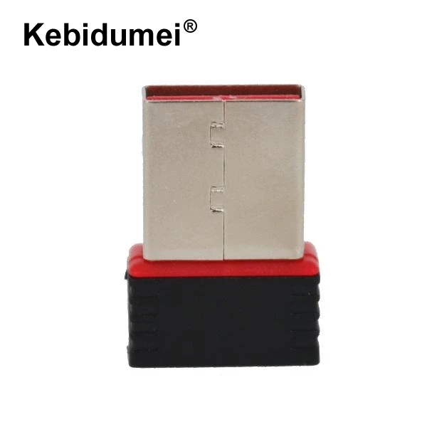 Kebidumei мини-usb WiFi адаптер N 802,11 b/g/n Wi-Fi ключ с высоким коэффициентом усиления 150 Мбит/с Беспроводная антенна wifi для компьютера